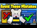 Avoid These *MISTAKES* In The Sticker Update! | Bee Swarm Simulator