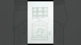 how to draw chocolate 🍫|chocolate drawing easy #shorts