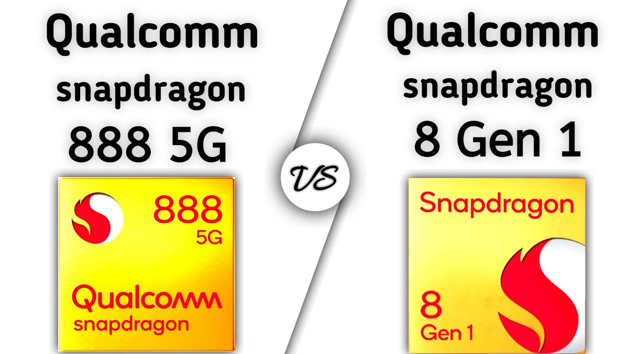 Snapdragon 888 Vs Snapdragon 8 Gen 1 | What's Better For GAMING ? - YouTube