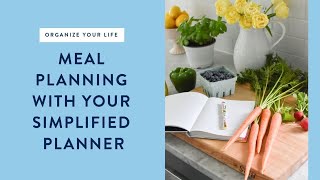 Meal Planning with Your Simplified Planner | Simplified® by Emily Ley