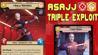 Asajj Ventress Red Aggro Exploit - Star Wars Unlimited Deck Profile