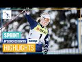 Maiden World Cup win for Brennan | Women's Sprint | Davos | FIS Cross Country