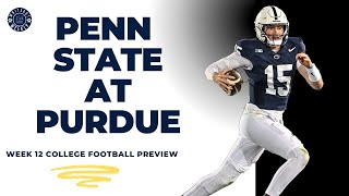 College Football Week 12: Penn State Travels to Clash with Purdue