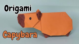 Origami Paper Capybara | How to make paper animals | Kids Crafts Easy | GUINEA PIG (Jo Nakashima)