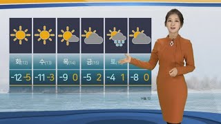 [날씨] 밤사이 기온 떨어져…서울 아침기온 영하 8도 / 연합뉴스TV (YonhapnewsTV)