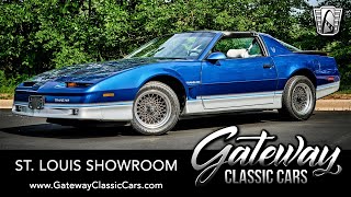 1986 Pontiac Trans Am Gateway Classic Cars St. Louis  #8816