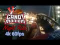 Candymonium Front Row Night Ride POV | Hersheypark (4K 60fps) 10/31/2021