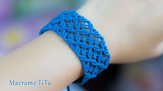 Macrame tutorial: Celtic Style Men's Bracelet Tutorial |  DIY | step by step tutorial