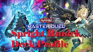 Master Duel Spright Runick Deck Profile \u0026 Combo Guide w Replays