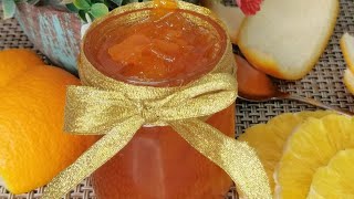 How to Make Orange Peel Jam😍