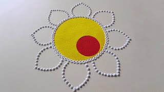 मकर संक्रांती स्पेशल रांगोळी | Sankranti Rangoli | Rangoli Designs | Haldi Kunku Rangoli | Muggulu