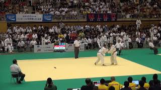 2016年IH 柔道 男子 73kg級 2回戦 山口和馬（開星）vs 山本一真（大商大）、深沢亮太（松本第一）vs 池田直輝（埼玉栄）