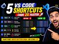 Write Code 10x Faster With These 10 Essential Shortcuts 💻✨