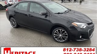 Used 2015 Toyota Corolla Corydon IN Louisville, IN #C390591W