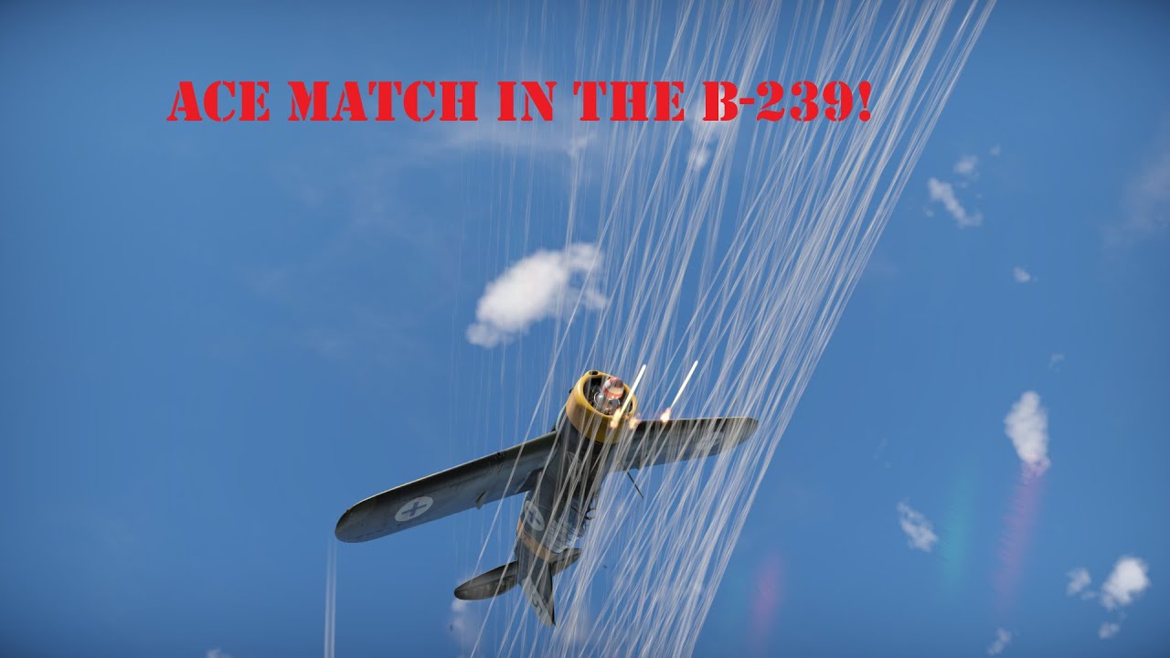 War Thunder - ACE Match In The Finnish B-239! - YouTube