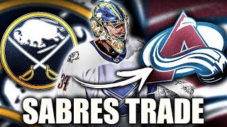 BUFFALO SABRES TRADE TO COLORADO AVALANCHE (Jonas Johansson Rumours) NHL News & Trade Rumors 2021