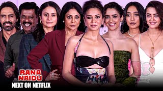 Rana Naidu Season 2 Cast Arrived at Next On Netflix | Bollywood Netflix Event | Exclusive