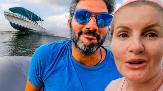 Why this life may not be for you 🙃...blasting our car (dinghy) through a 6ft surf break (Ep. 142)