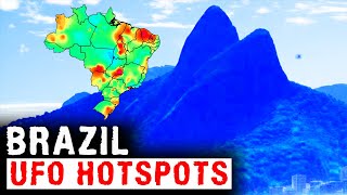 BRAZIL UFO HOTSPOTS (Where to go to see UFOs) Mysteries with a History
