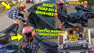 Dosti Khatam😡 Wrap Phadiya😭 | First Vlog 2025 | HAPPY NEW YEAR  Preparation for Ladakh