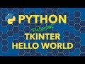 Python Tkinter Hello World