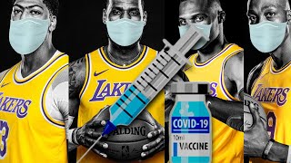 The Lakers Updated Players Vaccination Statuses