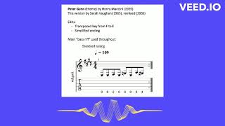 Peter Gunn theme recorded by Sarah Vaughan (Max Sedgley Remix & Edit)