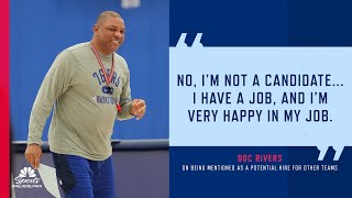 Doc Rivers on coaching rumors: 'I have a job, and I'm very happy' | NBC Sports Philadelphia
