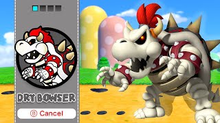 What Happens when you play Dry Bowser in Super Mario 3D World + Bowser's Fury?