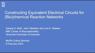 MoRN Seminar: Sarang Sunil Nath (Technical University of Denmark), February 9, 2023