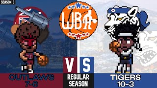 WBA Season 3, Game 14 | Sydney Outlaws (7-6) @ Seoul Tigers (10-3)