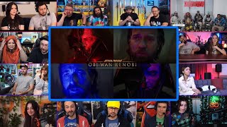 YouTubers React To Obi Wan And Darth Vader Emotional Scene - Obi Wan Kenobi Ep 6 Reaction Mashup
