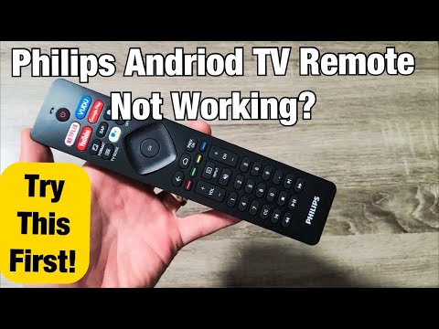 Why is my Philips TV remote not working?