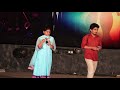 vyshak and sangeetha.v duet singing performance in vaanavil 2015