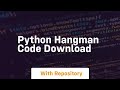 python hangman code download