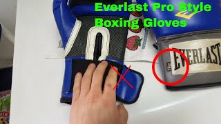 ✅  How To Use Everlast Pro Style Training Boxing Gloves Review