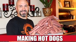 Making Homemade Hot Dogs 1 - Venison, Elk, etc.
