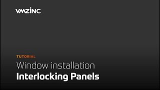 UK - Window Installation - VMZINC Interlocking panel