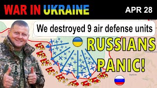 28 Apr: Tables Turned Fast! Ukrainians Gained Air Superiority & Destroyed Russian Convoys