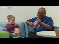 4 year old is best friends with the janitor who cleaned his hospital room