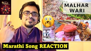 malhar wari | REACTION | Agga bai arrecha | Malhar Vari | Ajay Atul Hit Song #marathireaction