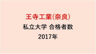 王寺工業高校　大学合格者数　2017～2014年【グラフでわかる】