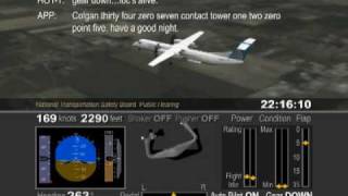 NTSB Colgan Air Crash Animation Flight 3407