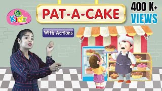 Pat A Cake | English Rhyme | Favourite English Kids Song | Animated Poem for Kids | Anikidz