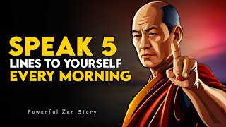 Speak 5 Lines to Yourself Every Morning - A Powerful Zen Story