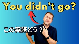 【英語学習者必見！】自然な否定的断定疑問文の使い方