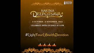 Kartika Deepotsava 2022 Teaser #shorts #LightYourLifewithDevotion