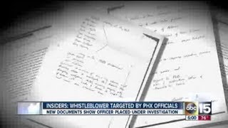 Whistleblower targeted by Phoenix officials