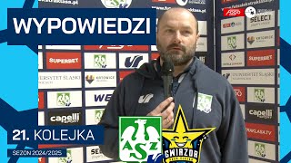 AZS UŚ Katowice - Gwiazda Ruda Śląska | 8:4 | WYPOWIEDZI | 21. kolejka (2024/25)