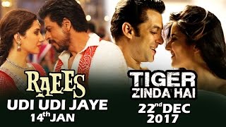 Udi Udi Jaye GARBA Song Out -Raees Shahrukh-Mahira, Salman's Tiger Zinda Hai Release Date Announced